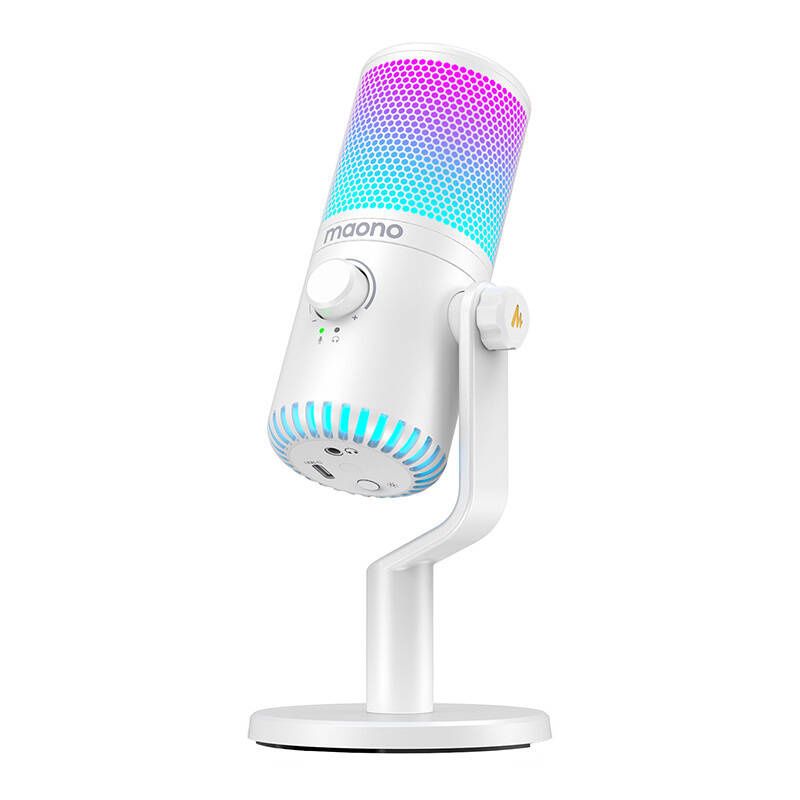 Maono DM30RGB játékmikrofon (fehér)