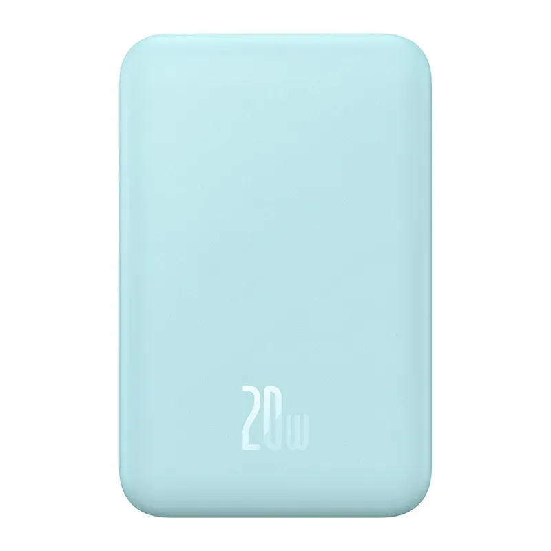 Baseus Mágneses Mini Powerbank, 5000mAh, USB-C 20W (kék)