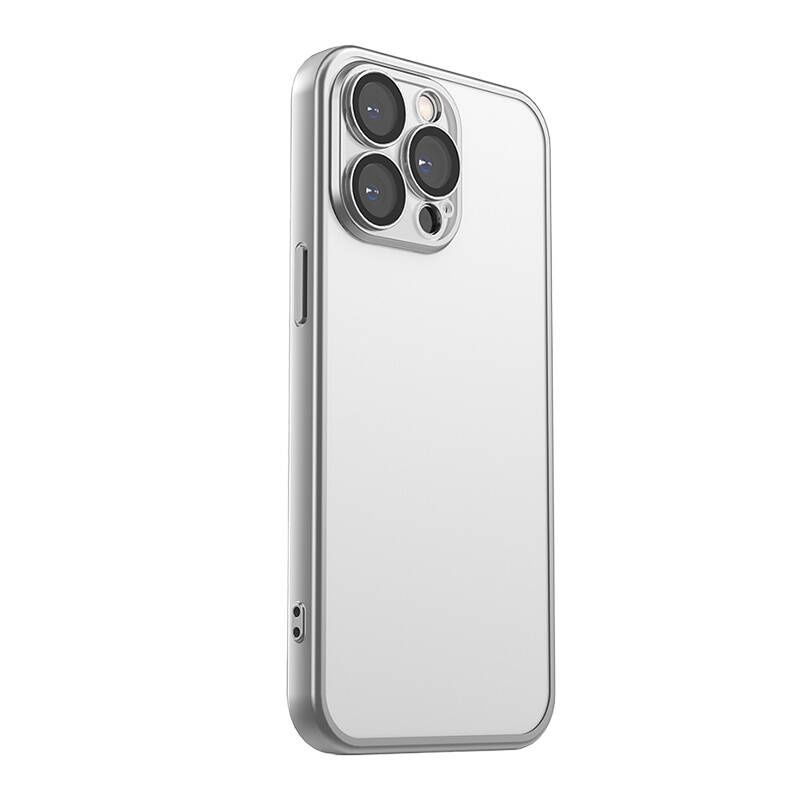 Joyroom JR-15Q2 telefon tok iPhone 15 Pro készülékhez (matt szürke) Joyroom JR-15Q2 telefon tok iPhone 15 Pro készülékhez (matt szürke)