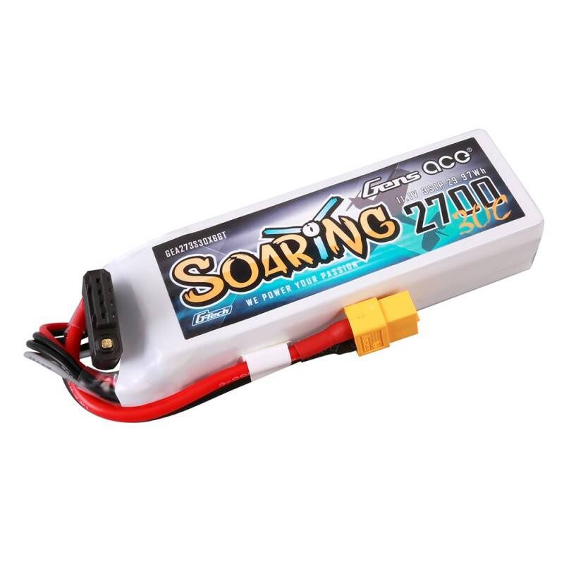 Gens ace G-Tech Soaring 2700mAh 11.1V 30C 3S1P LiPo akkumulátor