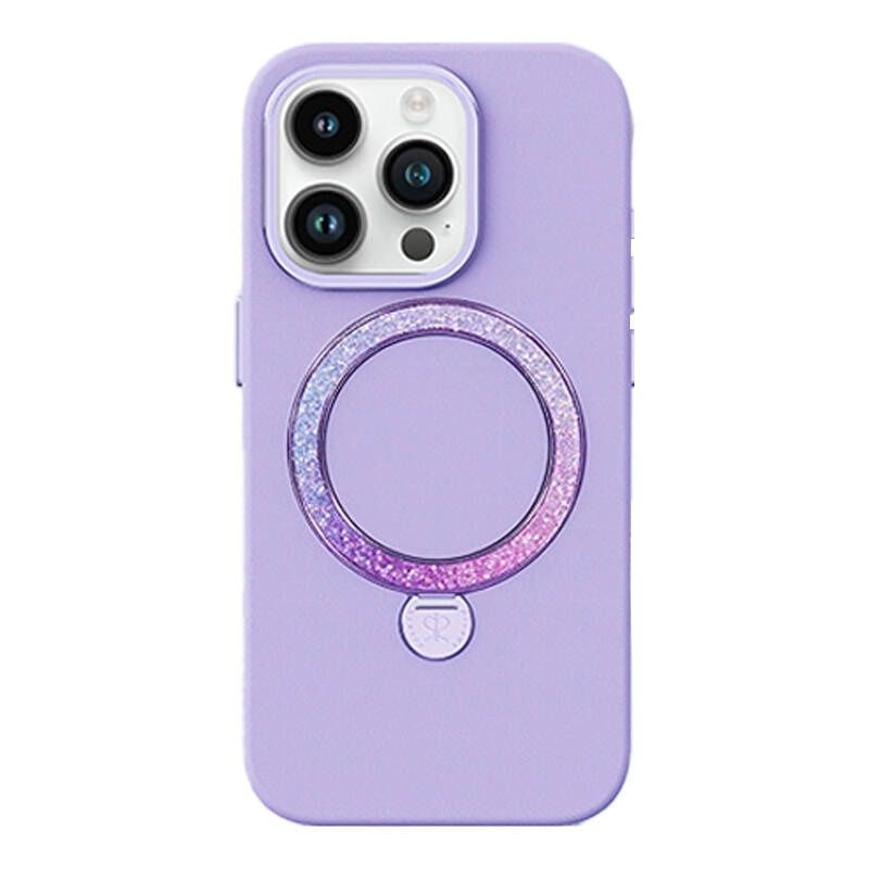 Phone case Joyroom Dancing Circle PN-15L2 Iphone 15 Pro (purple) without packaging Phone case Joyroom Dancing Circle PN-15L2 Iphone 15 Pro (purple) without packaging