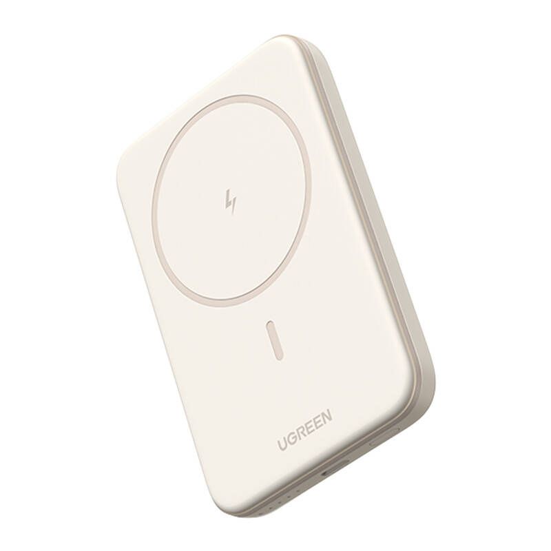 UGREEN PB561 mágneses powerbank, 10000mAh, USB-C, 15W (bézs)