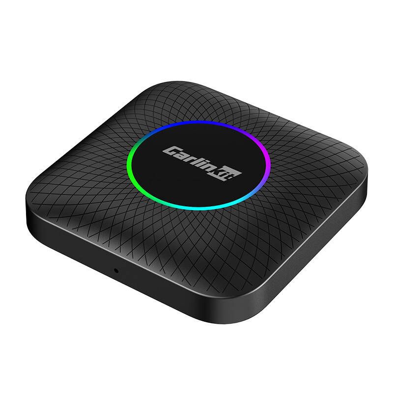 Carlinkit TBOX PLUS LED vezeték nélküli adapter (fekete)