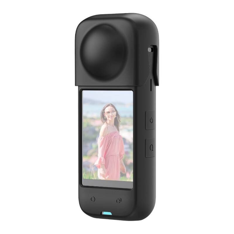 PULUZ szilikon védőtok Insta360 X4 készülékhez (fekete)