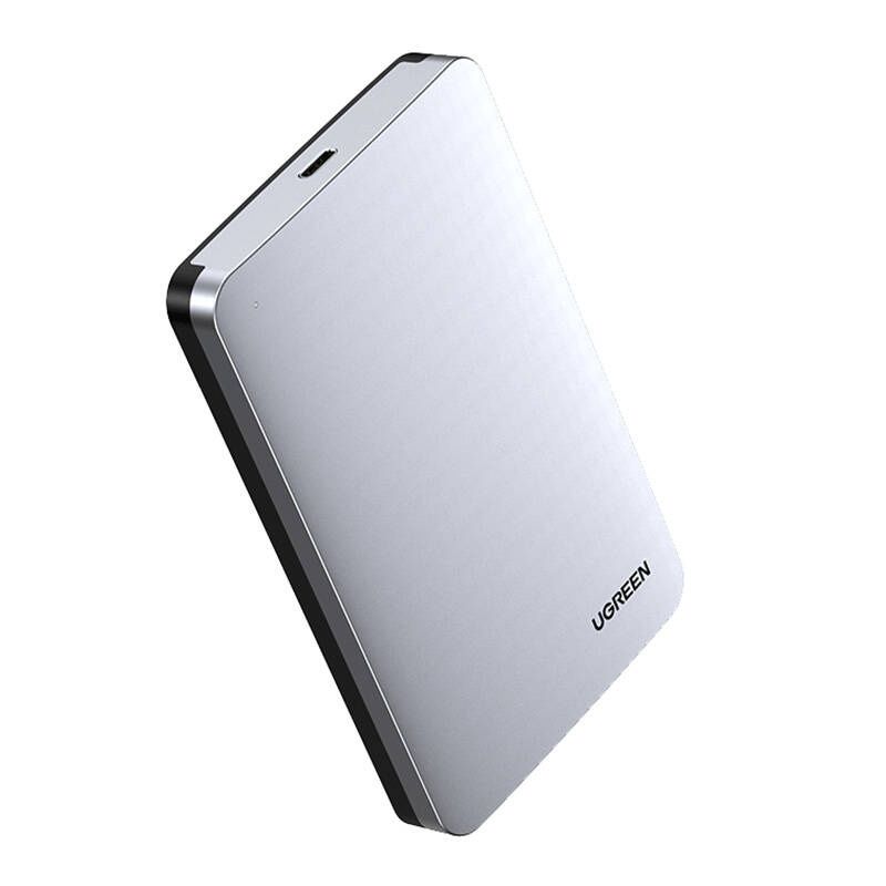 UGREEN CM300 merevlemez 2,5" SATA HDD / SSD, 6 Gbps, USB-C 3.1 Gen 2 (szürke)