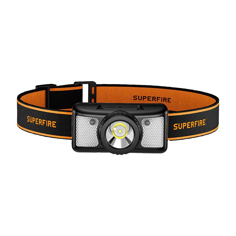 Fejlámpa Superfire HL91-X – 200 lm, 220 m