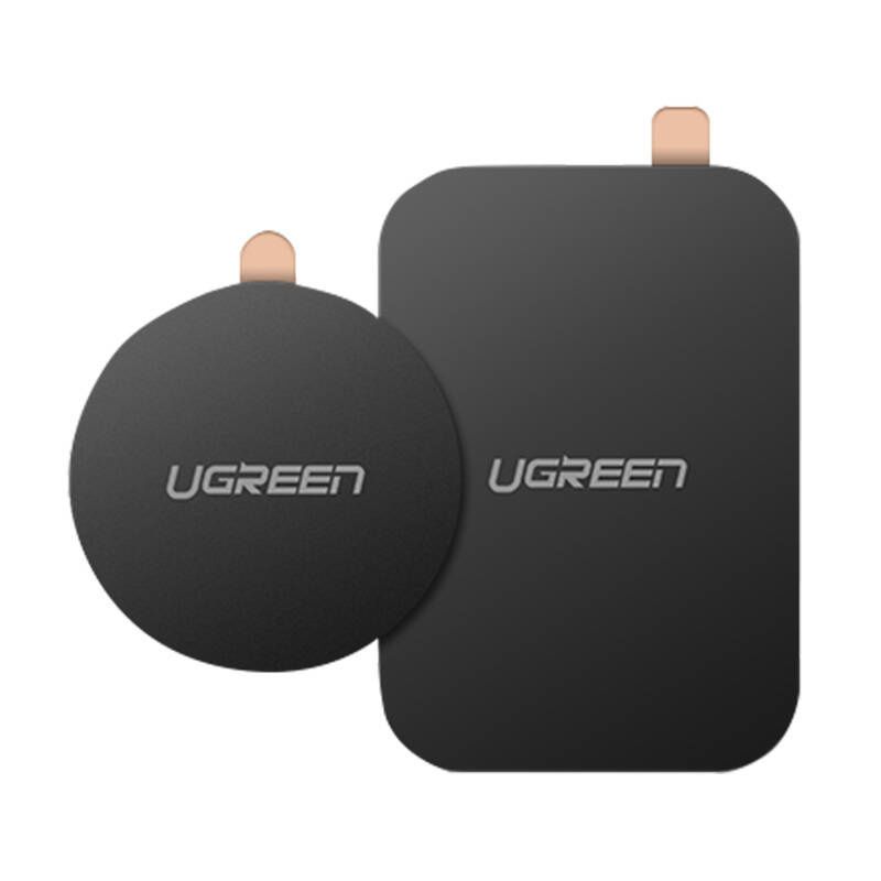 UGREEN LP123 mágneses tartólemezek, 2 db (fekete)