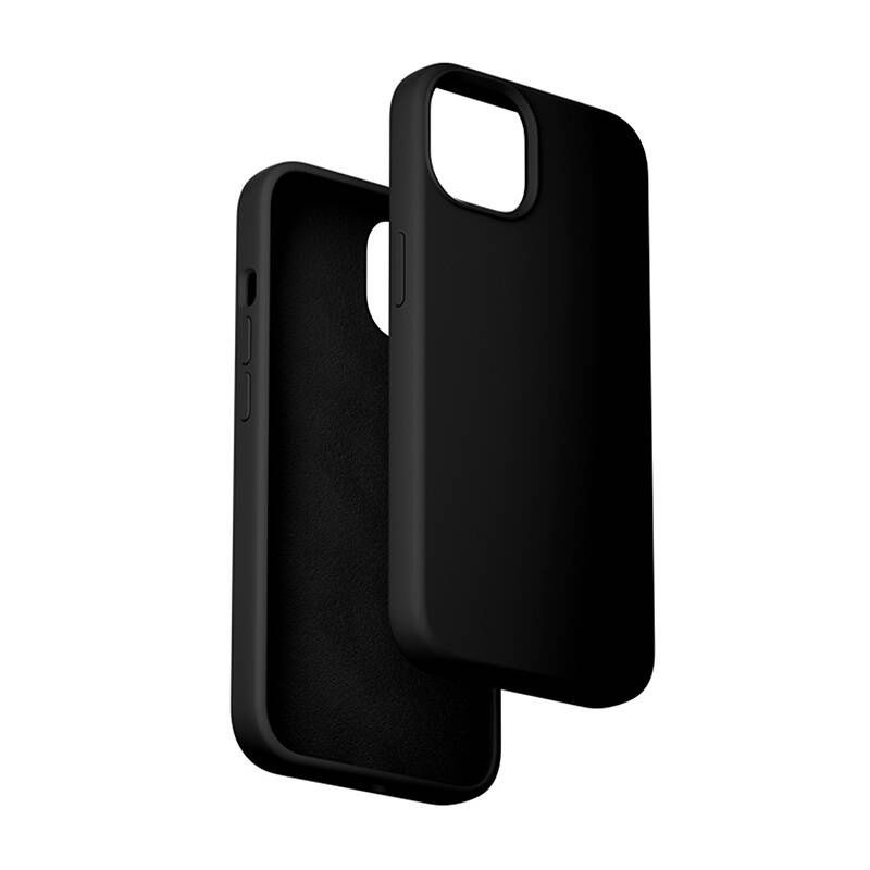 Vention KUFB0-20 szilikon tok iPhone 15 Plus készülékhez (fekete)