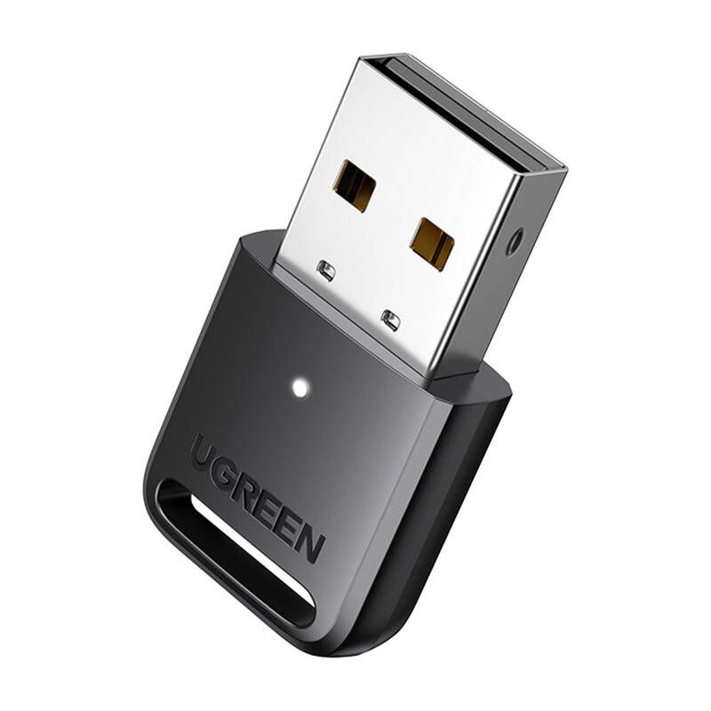 UGREEN CM591 Bluetooth 5.3 USB adapter, LED, 20 m hatótávolság (fekete)