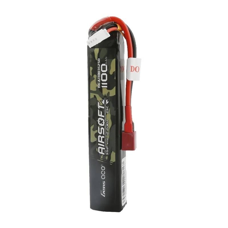 Gens ace 25C 1100mAh 3S1P 11.1V Airsoft Gun Lipo akkumulátor T csatlakozóval