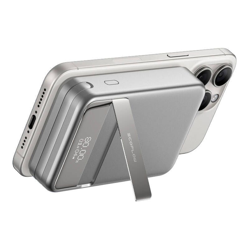 EcoFlow RAPID mágneses powerbank, 10000mAh, (ezüst).