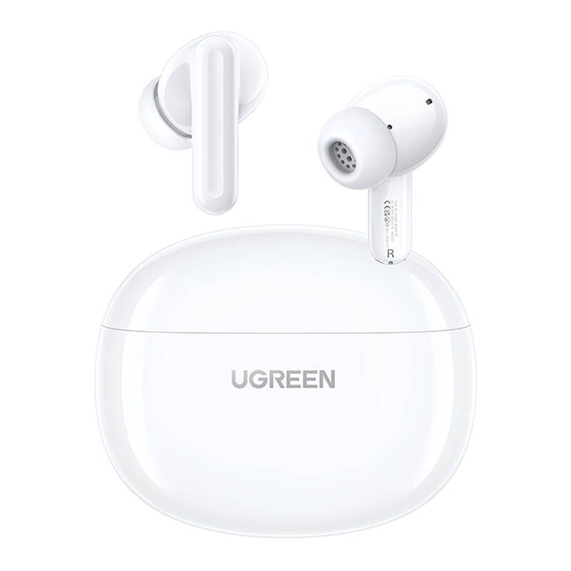 Ugreen HiTune T3C TWS fülhallgató, Bluetooth 5.4, IPX5, mikrofon (fehér)