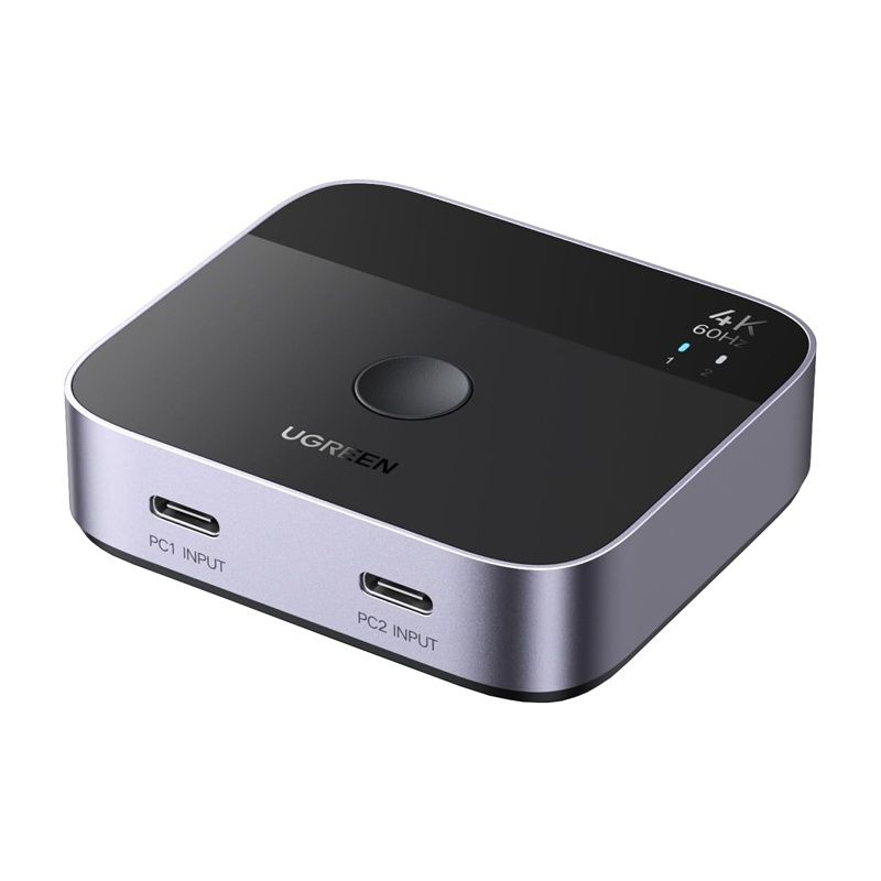 Switch / Switch 2x USB-C HDMI-re Ugreen AW502 2 az 1-ben, 4K 60Hz