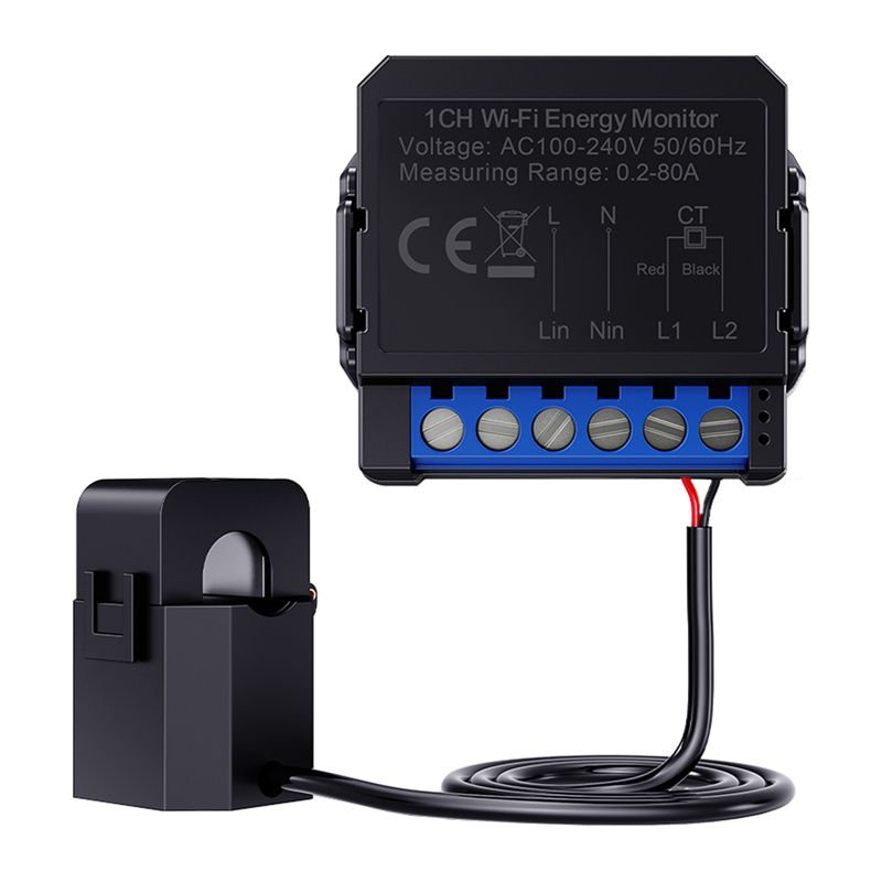 Avatto ZigBee intelligens kétirányú energia mérő ZWPM16-1