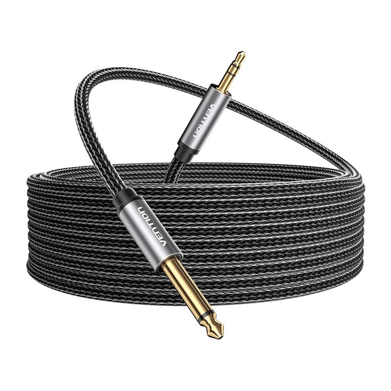 Audiokábel mini jack 3,5 mm-es férfi jack 6,35 mm-es férfi Vention BCYHJ 5m
