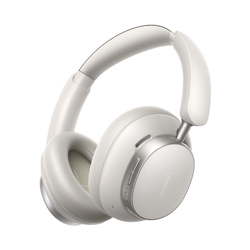 Ugreen HP206 vezeték nélküli fejhallgató, Studio Pro Hybrid ANC (fehér)