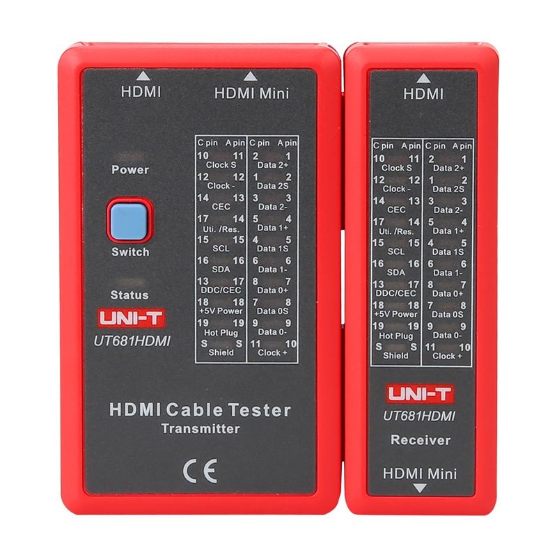 UNI-T UT681HDMI HDMI kábel tesztelő UNI-T UT681HDMI