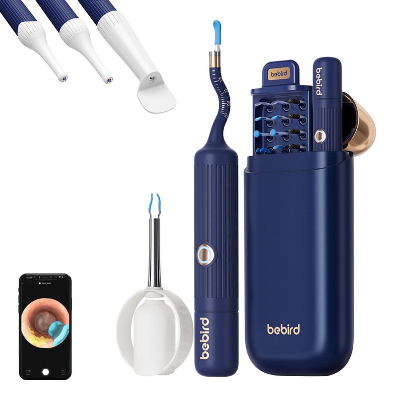 Bebird EarSight Plus otoszkóp fültisztító kamerával (kék)