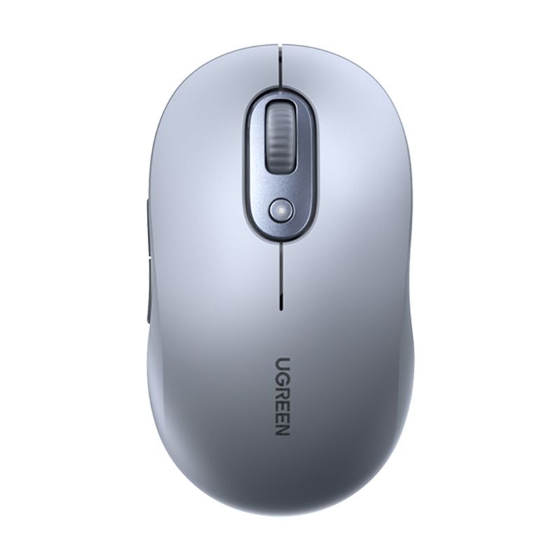 Ugreen M556 vezeték nélküli egér, 2.4G + BT (szürke) + AA elem