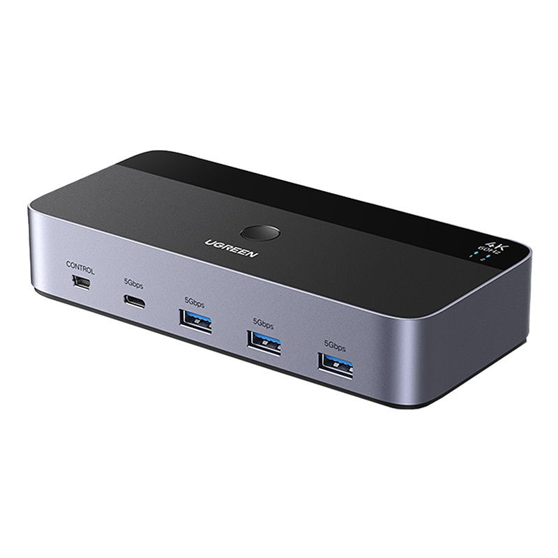 UGREEN AK500 két monitoros HDMI KVM switch