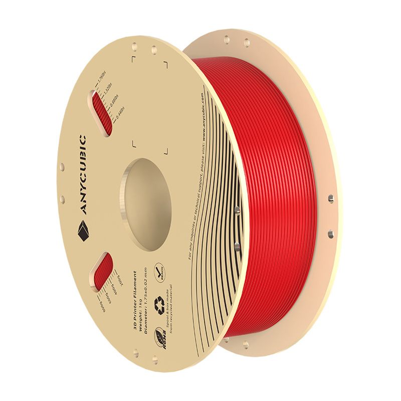PLA Anycubic 1 KG filament (piros)
