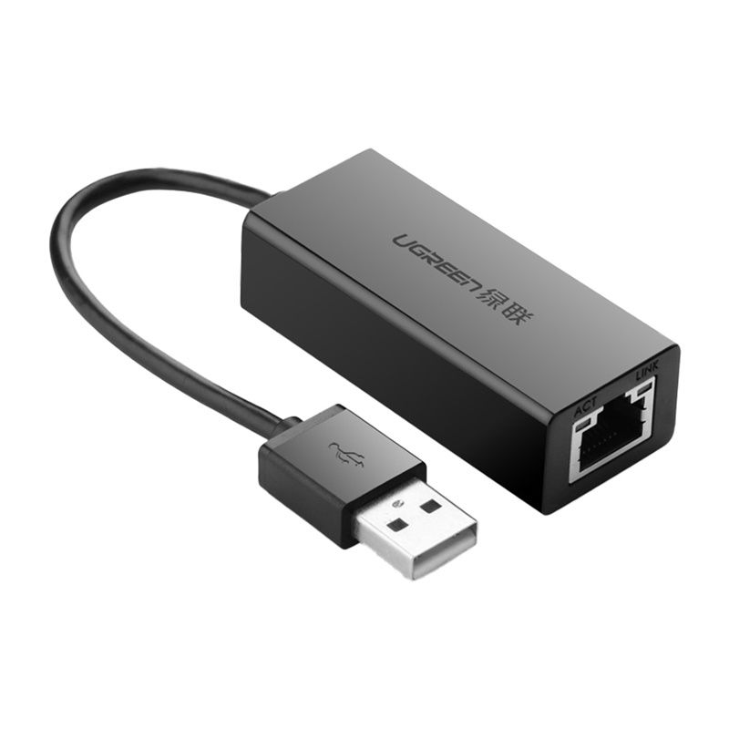Ugreen CR110 USB-C RJ45 100Mbs Ethernet adapter (fekete)