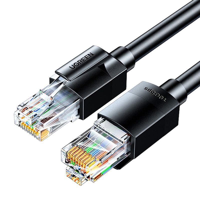 Kábel Ethernet Ugreen NW315, Cat6A UTP, 8m (czarny)