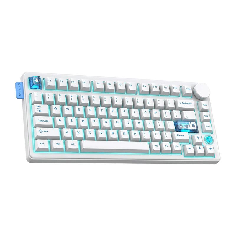 ONIKUMA MT706 billentyűzet (fehér) (QWERTY) ONIKUMA MT706 billentyűzet (fehér) (QWERTY)