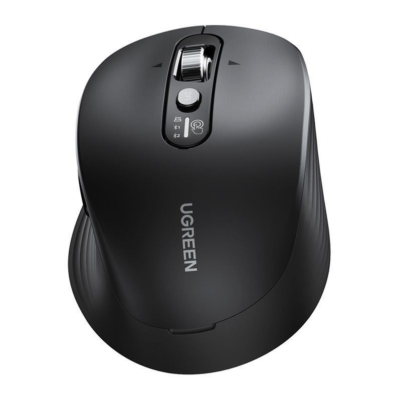 UGREEN M752 Multi-mode vezeték nélküli egér, Bluetooth, 2.4 GHz, 2xAA tápegységgel