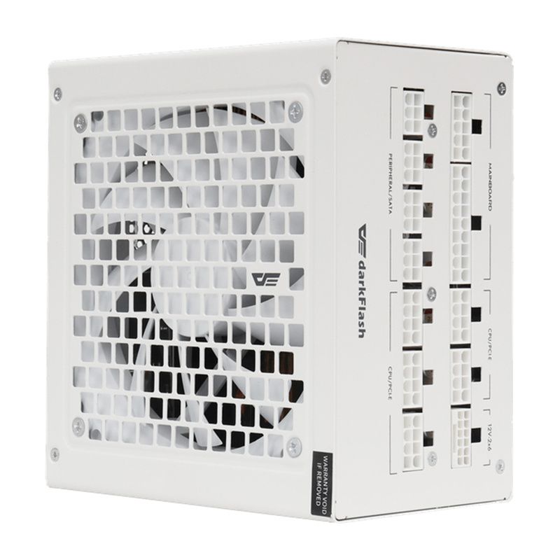DarkFlash PMT1050 számítógépes tápegység (fehér) DarkFlash PMT1050 számítógépes tápegység (fehér)