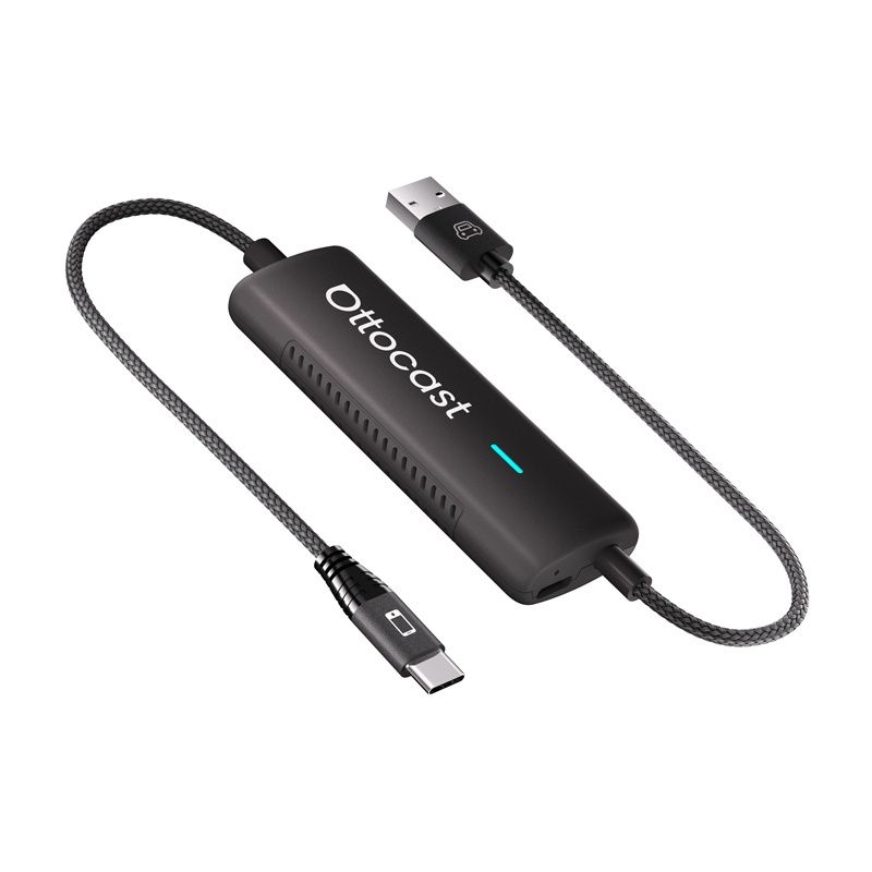 Ottocast vezeték nélküli autós adapter MirrorCasttal