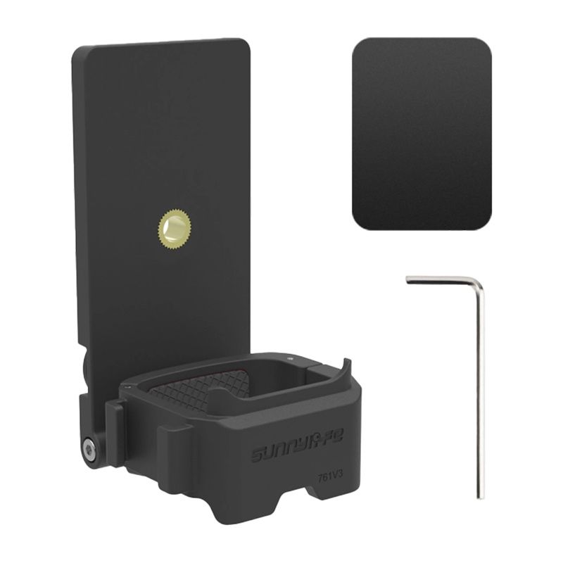 Sunnylife 761V3 mágneses tartó adapter az OP 3-hoz (fekete) Sunnylife 761V3 mágneses tartó adapter az OP 3-hoz (fekete)