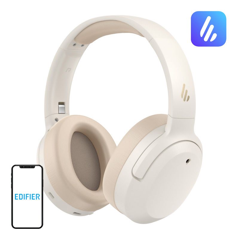 Edifier W820NB Plus V25 fejhallgató (krém)