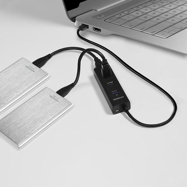 Axagon HUE-S2B 4 port USB3.0 + adapter HUB