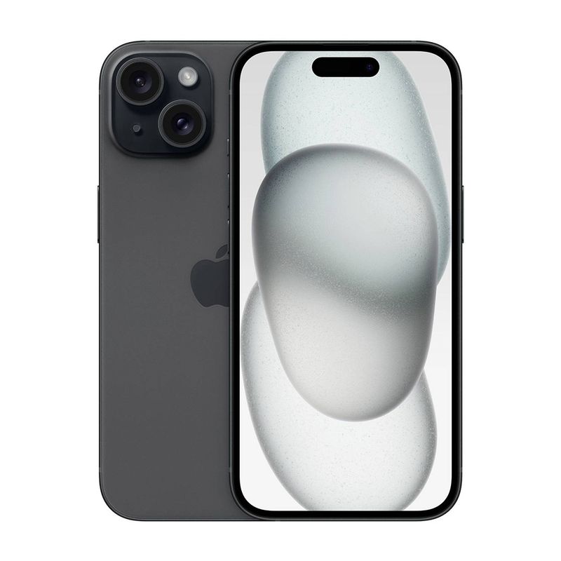 Apple iPhone 15 128GB Black;;only eSIM, USB-C/USB-C Cable, batteryCARE+