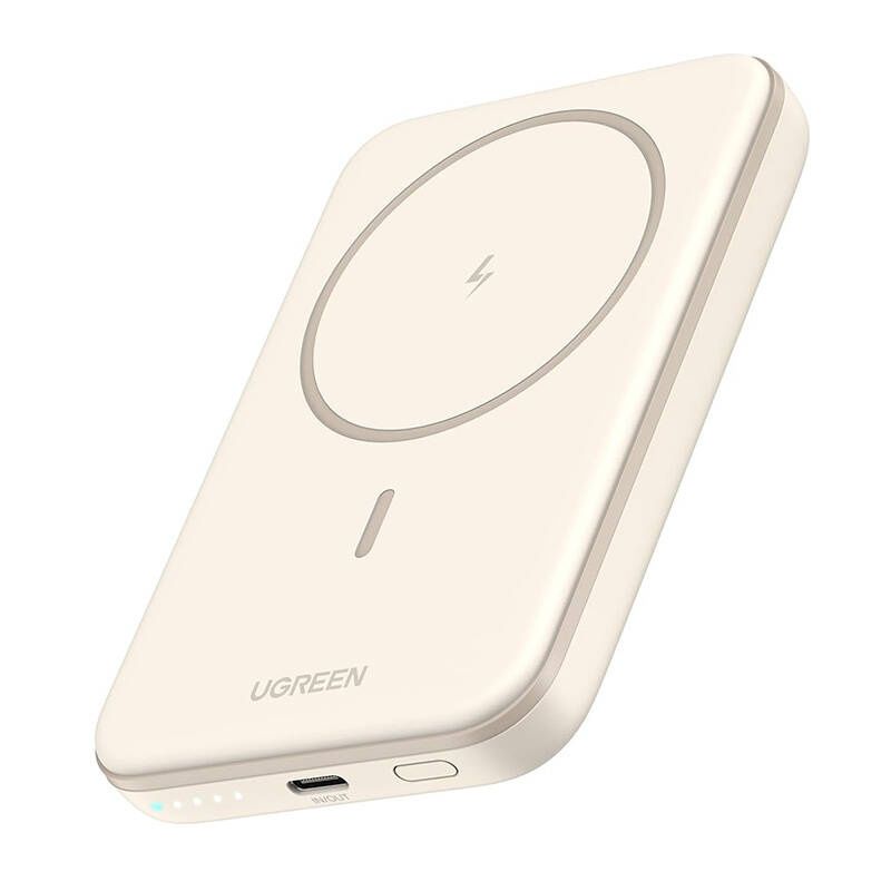 Ugreen PB560 5000mAh 15W USB-C Mágneses Powerbank (bézs) Ugreen PB560 5000mAh 15W USB-C Mágneses Powerbank (bézs)