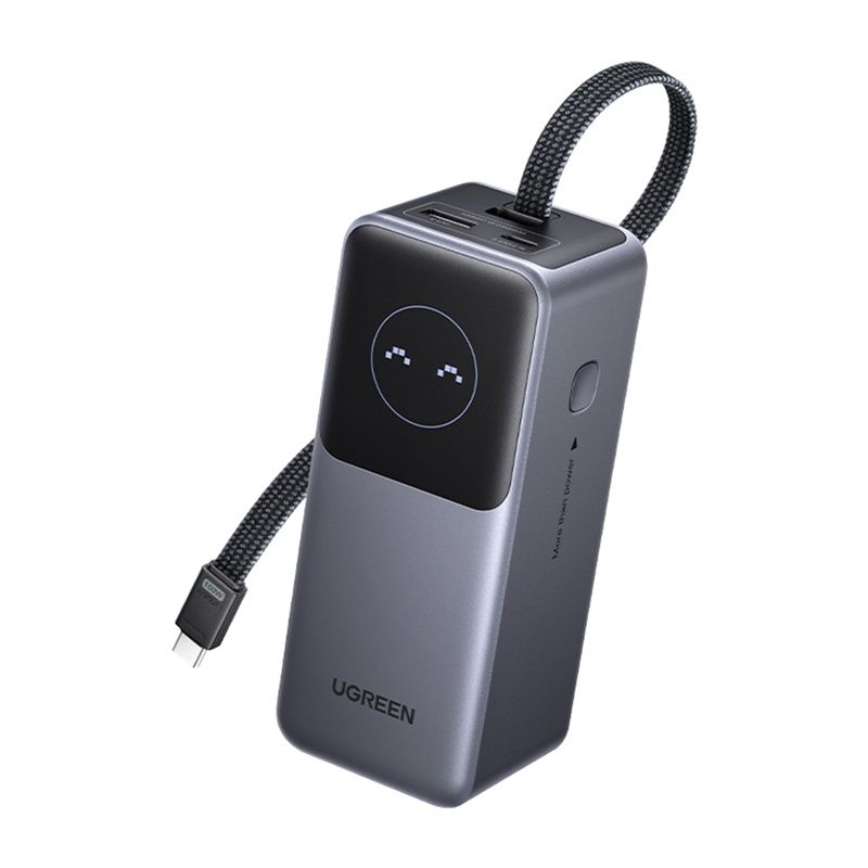 Ugreen PB723 20000mAh 130W 2xUSB, USB-C PD,QC powerbank (szürke)