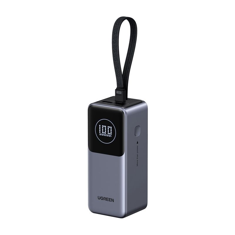 Ugreen PB723 20000mAh 130W 2xUSB, USB-C PD,QC powerbank (szürke) Ugreen PB723 20000mAh 130W 2xUSB, USB-C PD,QC powerbank (szürke)