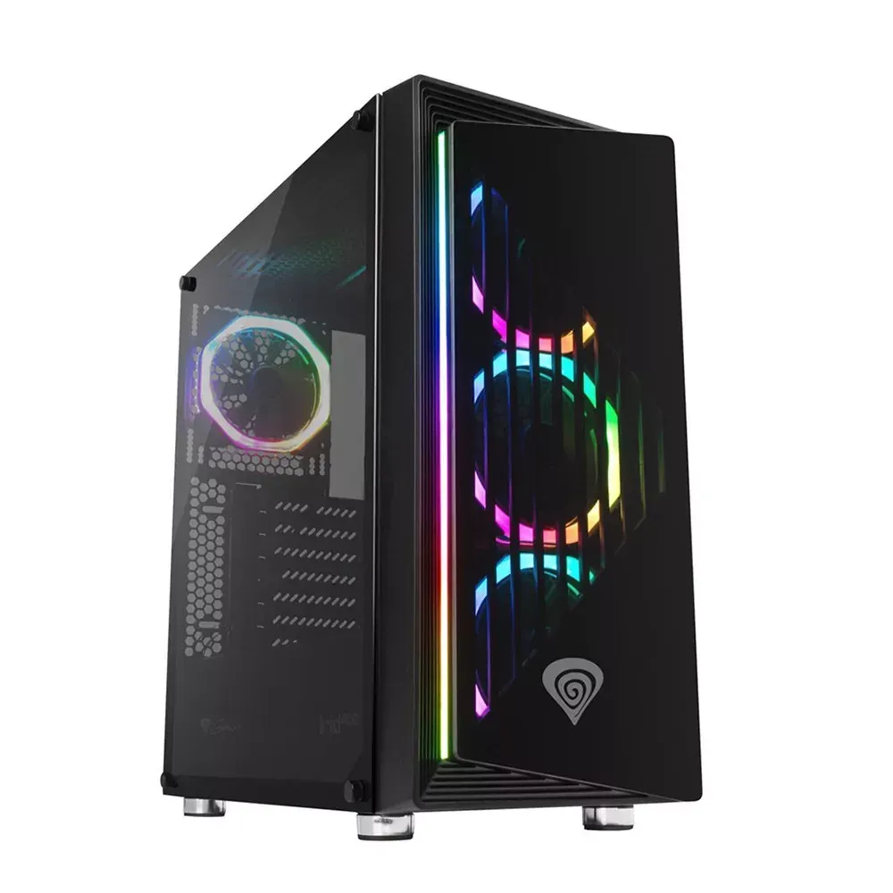 Genesis Irid 400 i3-10100F/16GB-DDR4/1TB-SSD-PCIe/GTX1650-4GB/Win11Pro felújított asztali számítógép (nagyon jó állapotú)