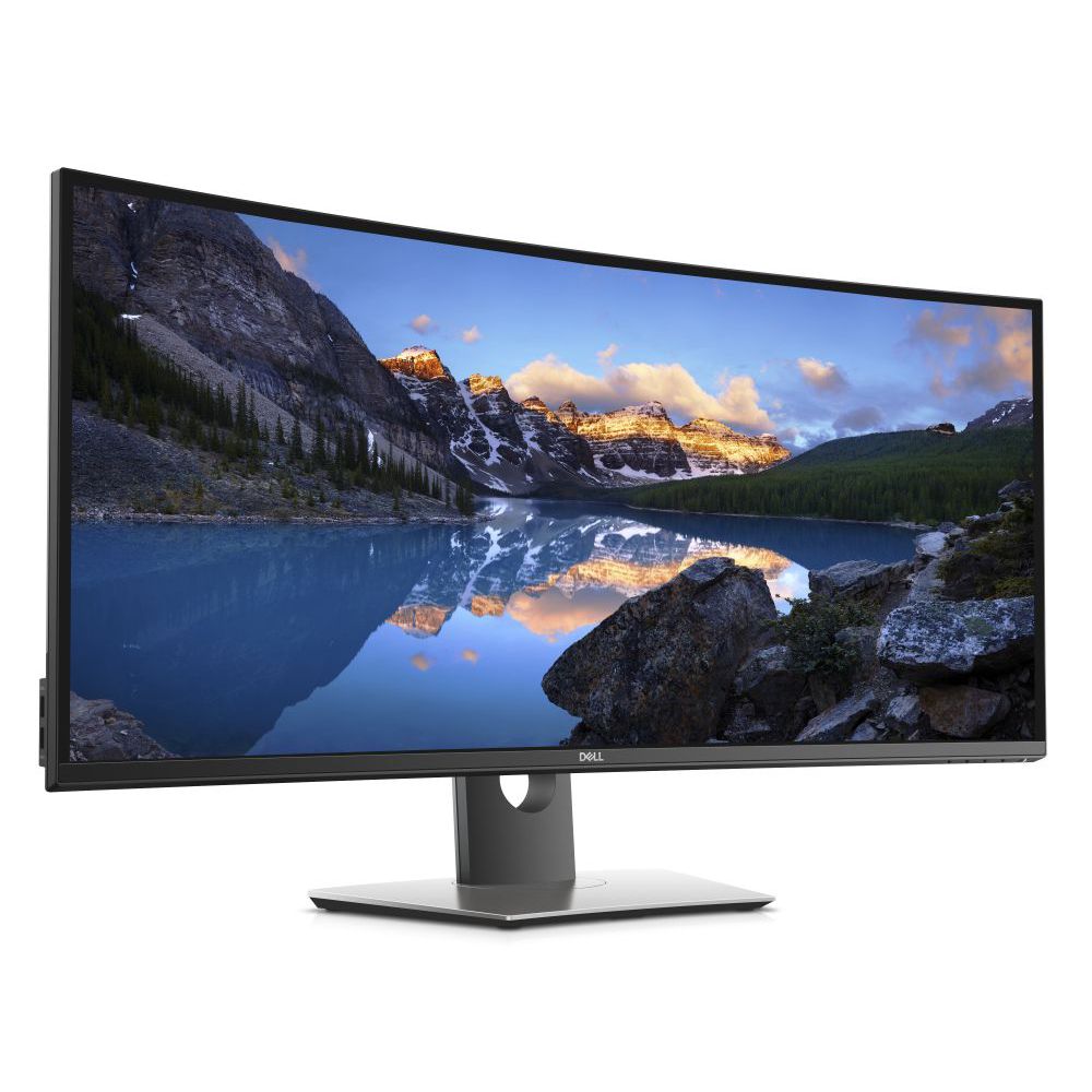 LCD Dell 38" U3818DW Curved; black/gray;3840x1600, 1000:1, 300cd/m2, HDMI, DisplayPort, USB-C, USB 3.0 Hub, Speakers, AG