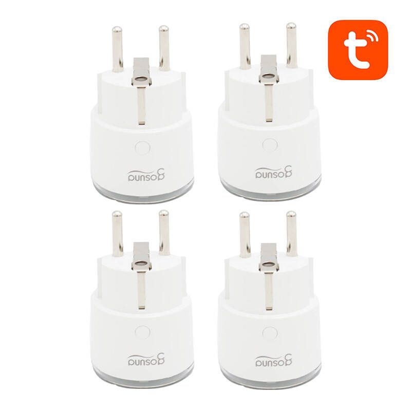 Gosund SP111 3680W 16A WiFi intelligens aljzat (4db)