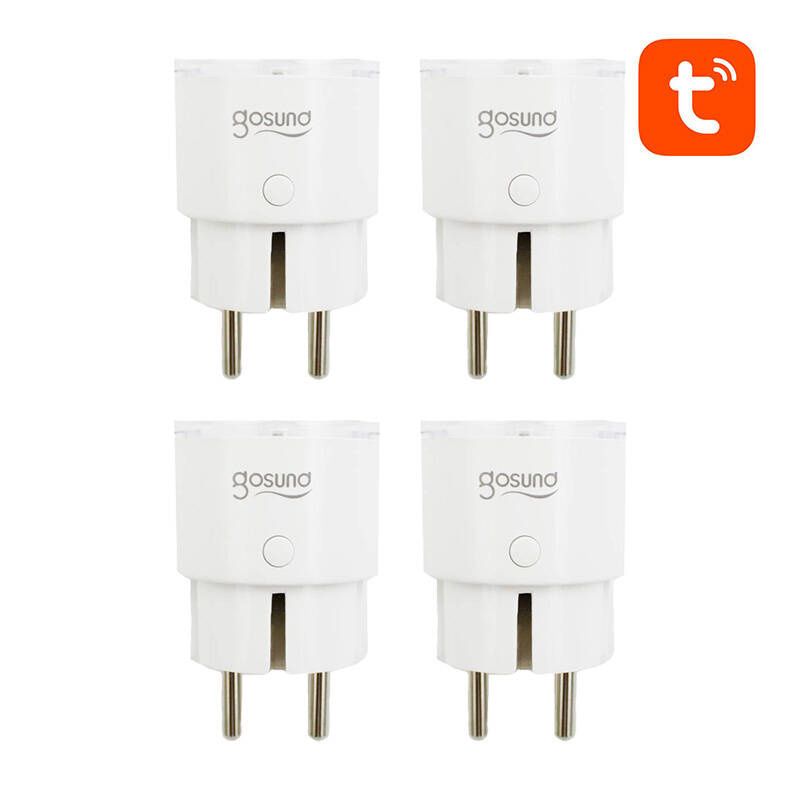 Gosund SP111 3680W 16A WiFi intelligens aljzat (4db)