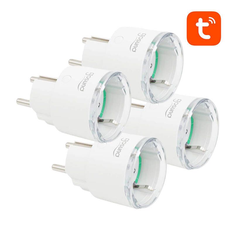 Gosund SP111 3680W 16A WiFi intelligens aljzat (4db)