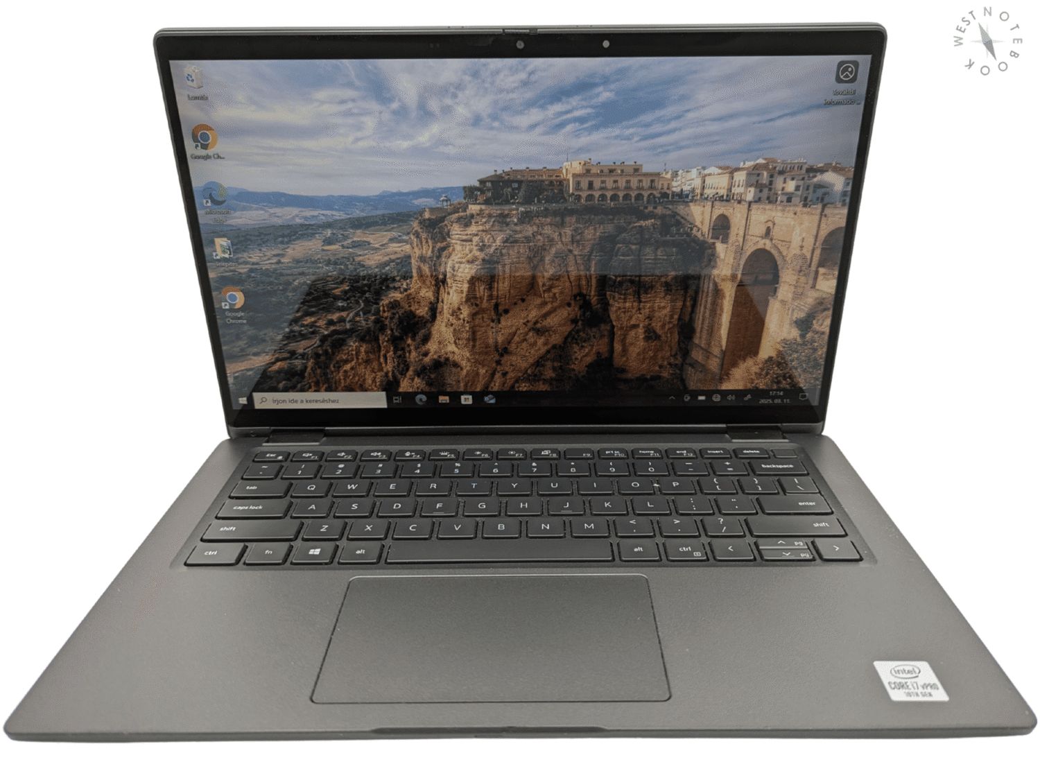 Dell Latitude 7410 14" FHD i7-10610U/16GB/512GB-SSD-PCIe/batteryCARE+/Win11Pro érintőkijelzős felújított notebook (elfogadható állapotú)