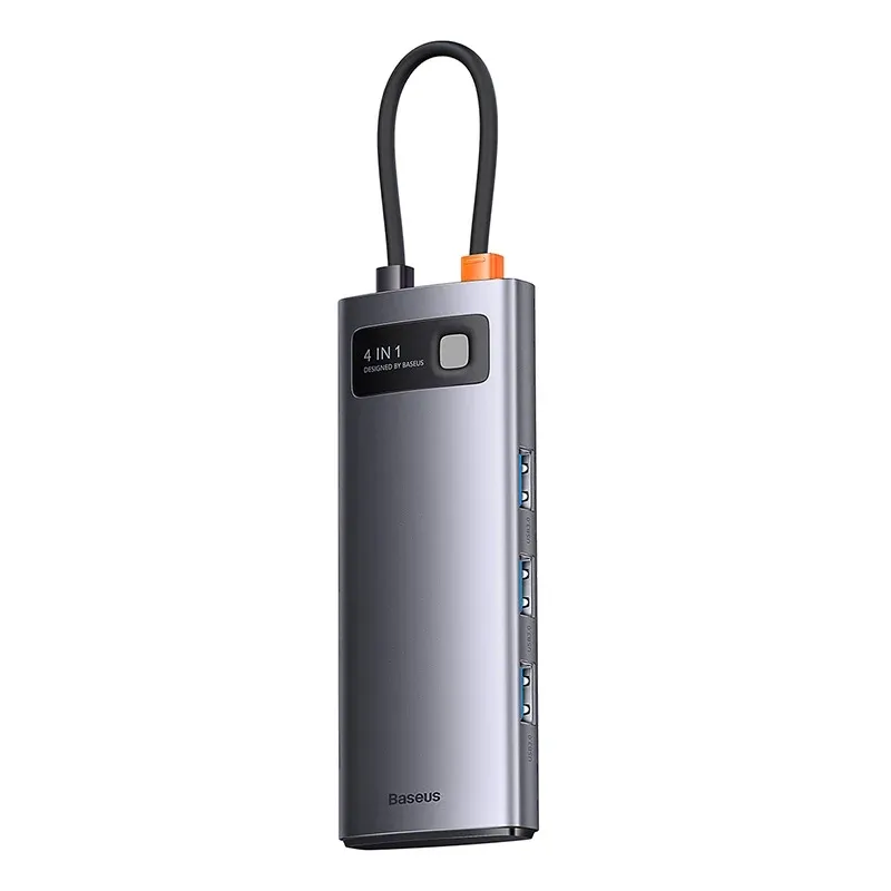 Baseus Metal Gleam Series 4in1 USB-C/4xUSB 3.0 hub