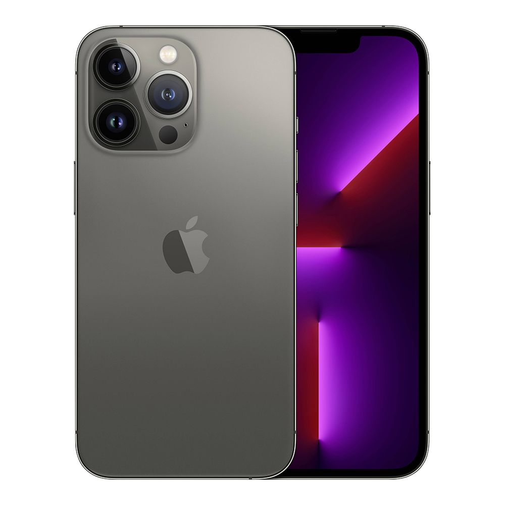 Apple iPhone 13 Pro 128GB Graphite;;USB-C/Lightning Cable, batteryCARE+