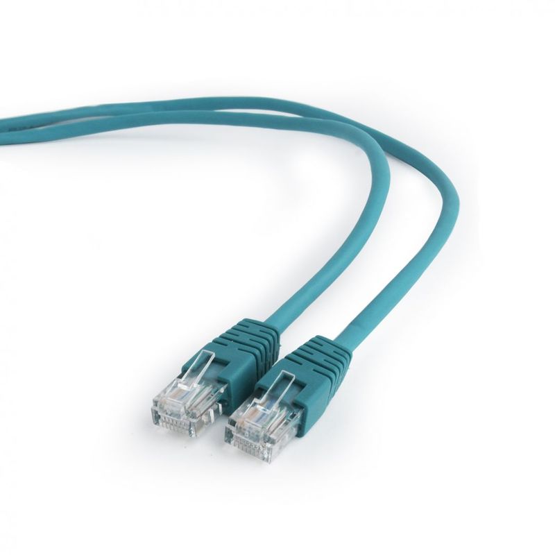 Gembird CAT5e U/UTP 1m zöld patch kábel Gembird CAT5e U/UTP 1m zöld patch kábel