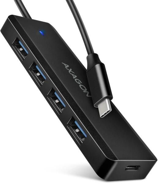 USB HUB AXAGON HUE-C1C USB-C 5GBPS TRAVEL Black USB HUB AXAGON HUE-C1C USB-C 5GBPS TRAVEL Black