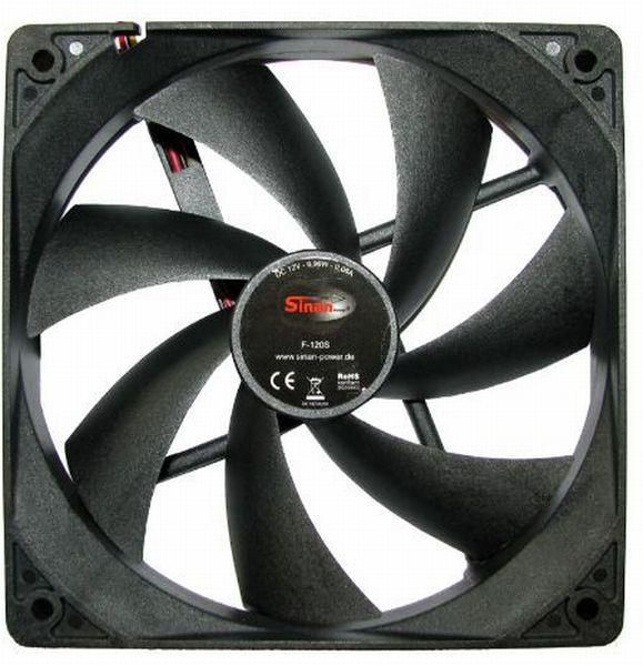Inter-Tech F-120-S Black Inter-Tech F-120-S Black