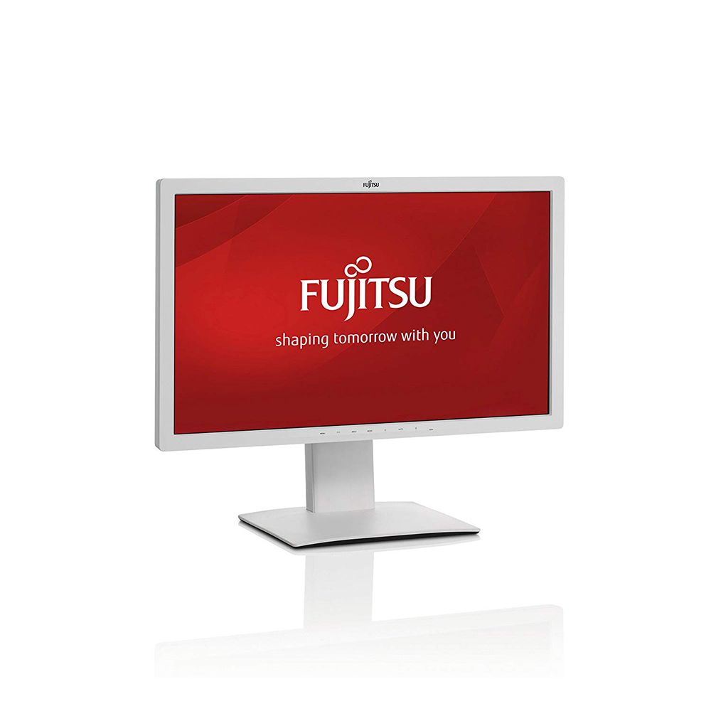 LCD Fujitsu 27" B27T-7; white;1920x1080, 1000:1, 250 cd/m2, VGA, DVI, DisplayPort, USB Hub, Speakers, AG